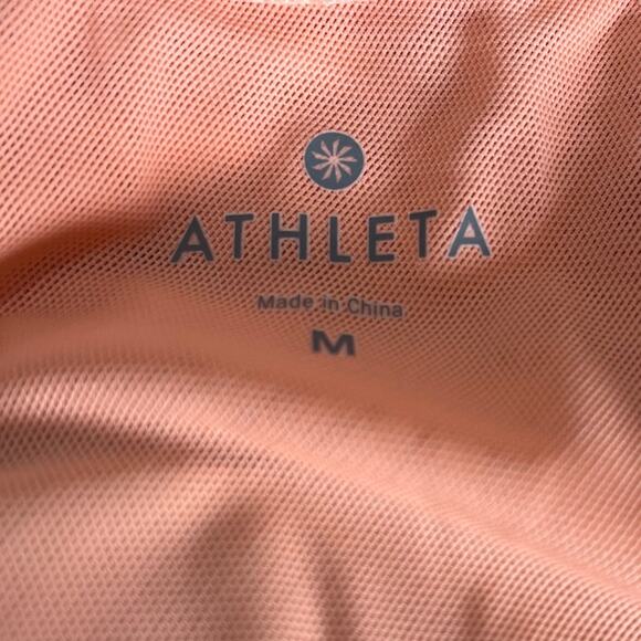 Athleta Estuary Aqualuxe Swim Dress Floral Tropical Ruched Medium EUC - Picture 5 of 7